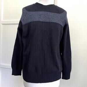 Progetto Uomo Made in Italy Luxury Wool Cashmere Knit Pullover Sweater Men's M